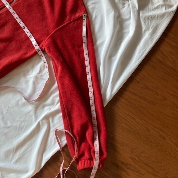 Vintage Scandia Woods Red fleece zippered size small - Picture 8 of 8